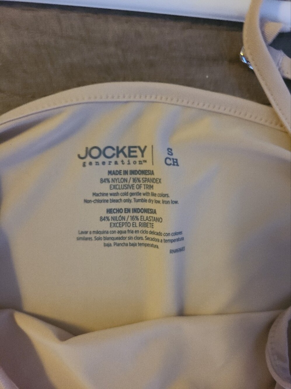 Jockey Ultralight Smoothing Slip in Nude - Picture 3 of 4